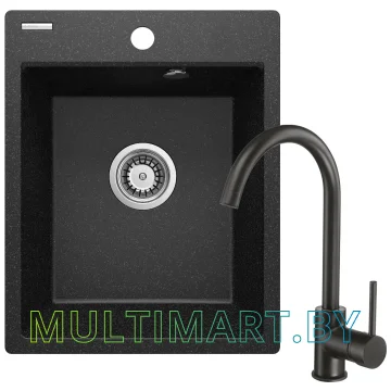Кухонная мойка Deante Corio ZRC B2103 (графитовый)